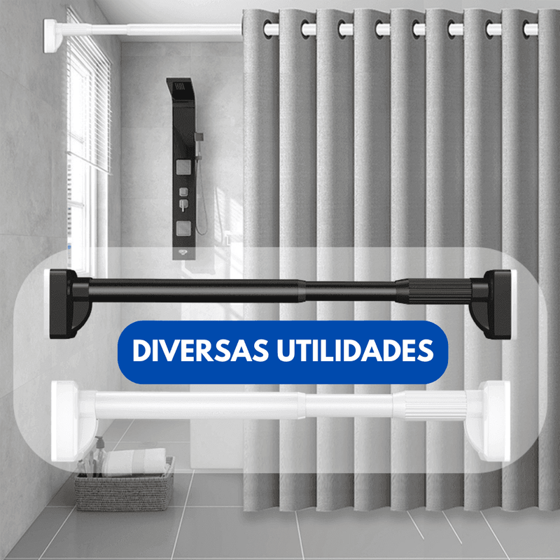 Varal Retrátil Multiuso + Brinde Exclusivo