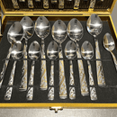 Conjunto Premium Talheres Gold Deluxe - (24 Peças)
