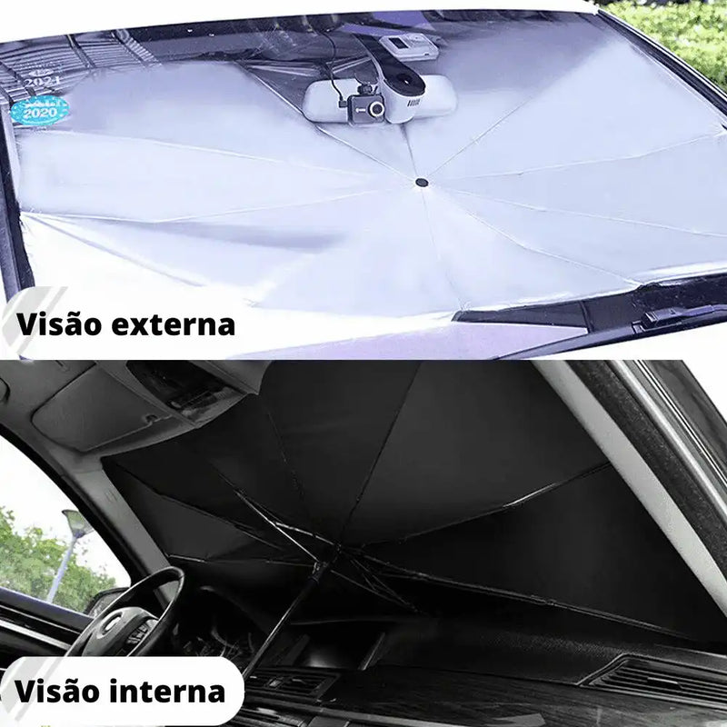 Quebra Sol Portátil com Proteção UV