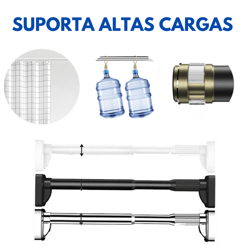 Varal Retrátil Multiuso + Brinde Exclusivo
