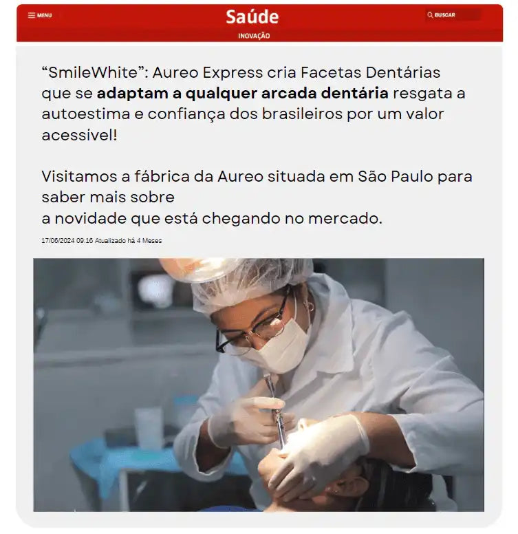Sorriso novo em minutos! Facetas Dentárias (Natural e confortável!)